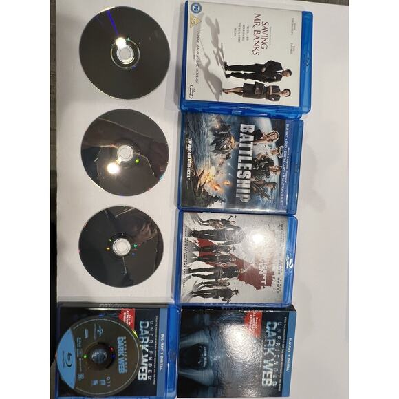 7 Blu-ray Movie Lot. Drama,Comedy, Action. ￼ Kevin Hart, The Rock, Tom Hanks - Picture 6 of 6